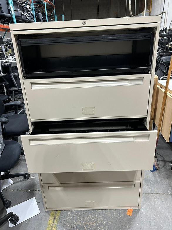 Haworth 5 Drawer & Steelcase 5 Drawer Filing Cabinet-Call us! in Bookcases & Shelving Units in Mississauga / Peel Region - Image 3