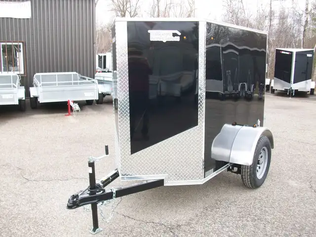 2025 Weberlane Cargo 4' X 6' 1 ESSIEU 58.5'' HT INT. CONTRACTEUR in Cargo & Utility Trailers in Laval / North Shore - Image 4