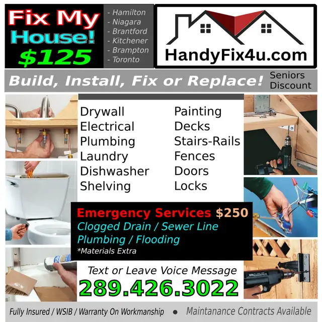 HandyFix4u - $125 per Task* | Fix My House63235013821825129