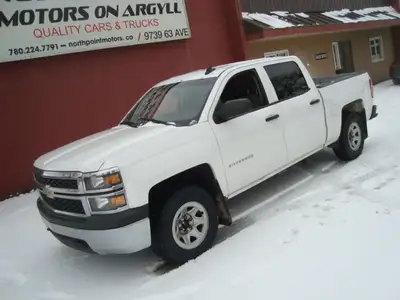 NORTH POINT MOTORS...CALL / TEXT 780-224-7791 FINANCING AVAILABLE CHECK OUT THIS 15 CHEV 1500 4x4 CR...