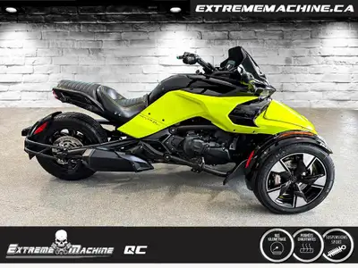 2022 Can-Am CAN AM SPYDER F3-S Can-Am CAN AM SPYDER F3-S 2022 LES SPÉCIALISTES DANS LE DOMAINE DES V...
