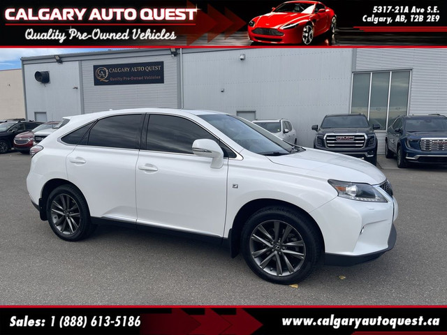2013 Lexus RX 350 F-Sport/AWD/NAVI/B.CAM/LEATHER/SUNROOF in Cars & Trucks in Calgary