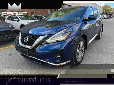2021 NISSAN MURANO SL AWD, LOADED WITH PANORAMIC ROOF, NAVIGATION, SURROUND VIEW CAMERA, DRIVE ASSIS...