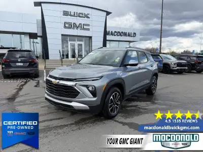 Certified, 17" Aluminum Wheels! With power and efficiency, this 2025 Trailblazer takes the lead in d...