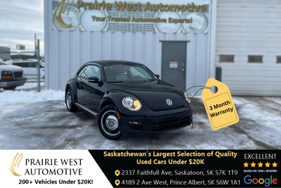 2016 Volkswagen Beetle Coupe Call: (306) 380-8858 Text: (306) 380-6163 to schedule a test drive or l...