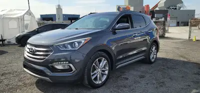 GARANTIE 1 ANS CREDIT DIRECT EN LIGNE AU WWW.AUTO-INTERNET.CA WOW 2017 HYUNDAI SANTAFE LIMITED SPORT...