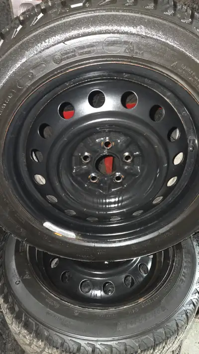 This package is used but tires are in great shape and wheels are as well. Package is already install...