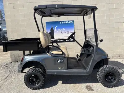 CALLING ALL GARDENERS and PROPERTY OWNERS!! 2019 EZGO RXV ELITE *LITHIUM* ✔NEW manual dump box ✔NEW...