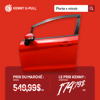 Vous êtes à la recherche d'une porte d'occasion à prix abordable pour votre voiture ou votre camion...