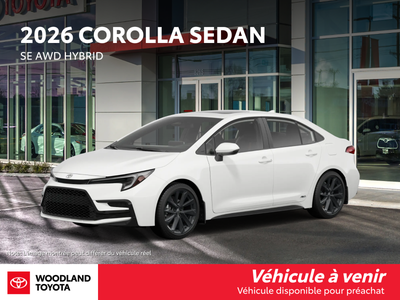 COROLLA HYBRIDE SE AWD À chacun sa Corolla Existe-t-il une voiture parfaite pour tout le monde? Seul...
