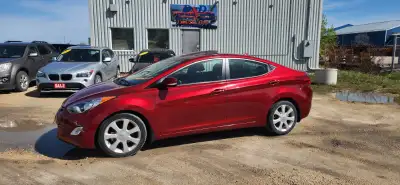 2013 HYUNDAI ELANTRA LIMITED,ONLY 50000KMS,SUNROOF,LEATHER