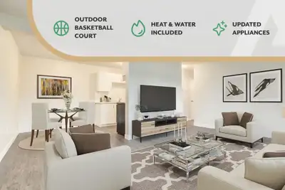 Amenities: Great Location • Heat & Water Included • Updated Appliances Suite & Building: One-bedroom...