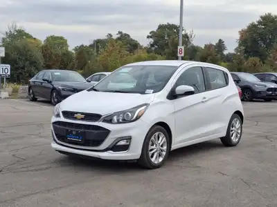 Look at this certified 2022 Chevrolet Spark 1LT Hatchback | CarPlay + Android | Rear Camera | and Mo...