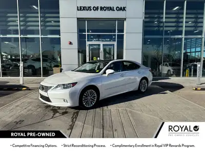 This 2013 Lexus ES 350 Technology package fuly loaded features a lower, progressive profile and clea...