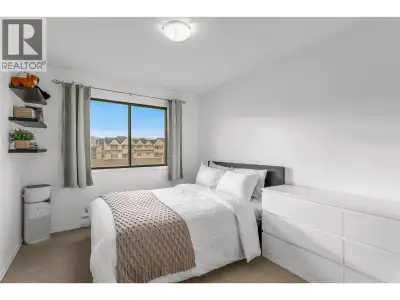 Welcome to #308–1075 Bernard Avenue, a rare opportunity to own a spacious top floor 2 bedroom, 2 bat...