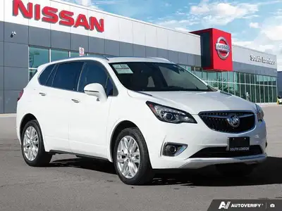 Recent Arrival! 2020 Buick Envision Premium I 4D Sport Utility White 9-Speed Automatic AWD 2.0L 4-Cy...