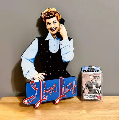 PHOTO 1: (Lot of 2) ~‘I Love Lucy’ Magnets. Find all our Listings from over 30+ years of Collecting,...