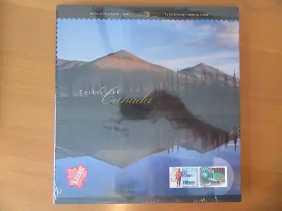 Collection-souvenir annuelle émise dans un livre telle qu'offerte à l'origine par Postes Canada. Con...