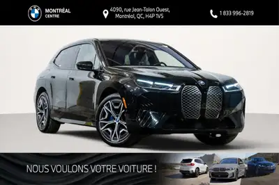 Provenant d'un seul propriétaire ayant effectué l'entretien ? la concession, ce magnifique BMW iX xD...