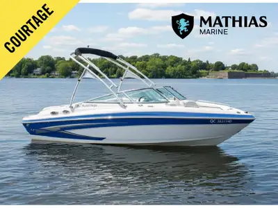 Bateau Plaisance GLASTRON 215 GLS 5.0LMPI 2012 Concessionnaire de bateaux et pontons neufs et d'occa...