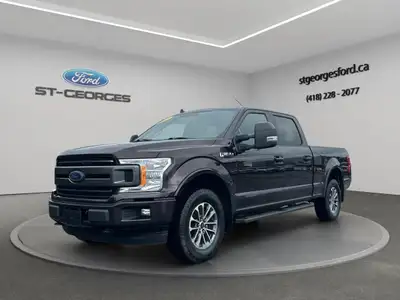 A VOIR ABSOLUMENT SUPERBE 2018 FORD F 150 XLT SPORT 302 A CREW 6 1/2 4X4 V6 3.5L ECOBOOST TOUT EQUIP...