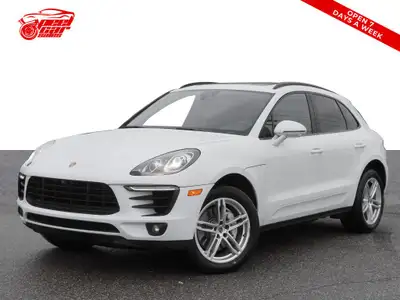 Sporty, luxurious, and versatile — the 2018 Porsche Macan S AWD features a twin-turbo V6 that delive...