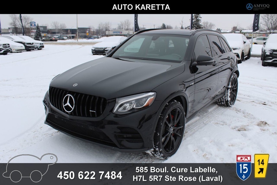 2019 Mercedes-Benz Glc 43 amg panoramic mags 21'' clean carfax | Cars ...