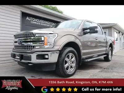 The 2018 Ford F-150 Lariat — Featuring a 3.5-liter EcoBoost twin-turbo V6 delivering 375 horsepower...