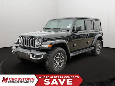 This 2025 JEEP WRANGLER 4-DOOR SAHARA has the following options Cloth Low-Back Bucket Seats, Remote...