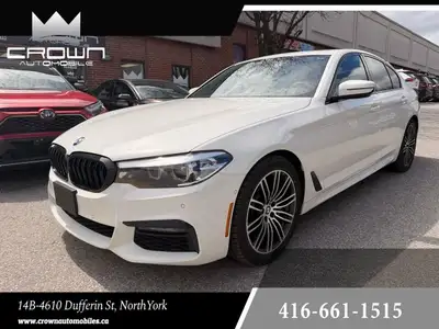 2019 BMW 530I XDRIVE, M SPORT PACKAGE, NO ACCIDENT, LOADED WITH DRIVE ASSIST PACKAGE, LANE KEEP ASSI...