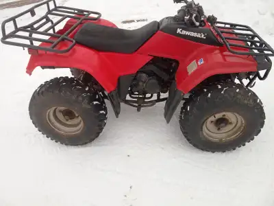 Looking to buy any 300 4x4 Bayou,, running or not,, hopefully complete ATV, Let me know condition, l...