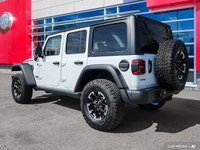 2.0L I4 DOHC. Bright White Clearcoat 2024 Jeep Wrangler Rubicon 4xe 4WD 8-Speed Automatic 2.0L I4 DO... (image 3)