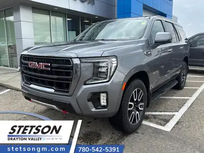 WAS: $81204 NOW: $76704 plus taxes and licensing fees2022 GMC Yukon AT4 4×4 – Premium Off-Road Capab...