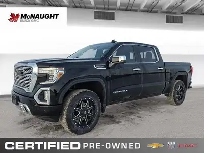 This *2020 GMC Sierra 1500 Denali Crew Cab* is powered by a robust 6.2L V8 engine paired with a smoo...