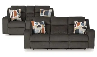 Brand New! Reclining Sofa Set!, View more