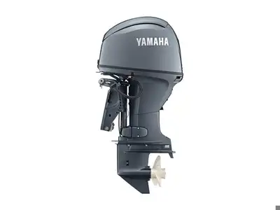 50hp Yamaha tiller. Long shaft, with electric start and power tilt/trim.Prop sold separately. 2025 Y...