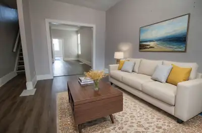 TOWNHOUSE FOR RENT!! This beautiful house offers 3 bedrooms, 3-piece bathroom, large living room wit...