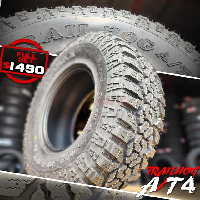 NEW!! TRAILHOG A/T4! 35X12.50R17 M+S - Other Sizes Available!! in Tires & Rims in Calgary - Image 2