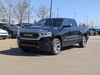 This pre-owned 2020 Ram 1500 Limited Crew Cab is finished in Diamond Black Crystal Pearl with a refi... (image 1)