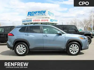 This 2022 Toyota Corolla Cross LE is a local, one-owner trade with a clean, no-accident history, ori...