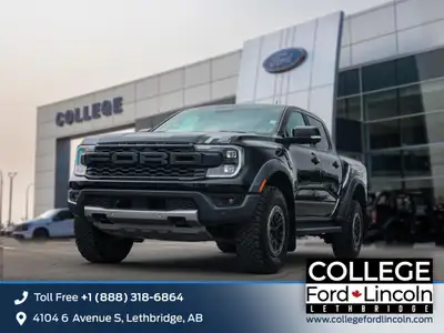 College Ford Lincolns 2024 Ford Ranger Raptor is equipped with an Electronic 10-Speed Automatic Tran...