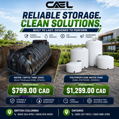 CAEL offers durable, high-quality water storage and septic tank solutions for residential, commercia...