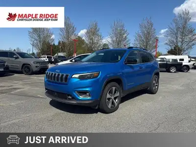 Command every journey in this stunning 2022 Jeep Cherokee Limited, brilliantly finished in Hydro Blu...