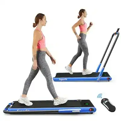 *BNIB!* Cost-way 2 in 1 Folding Under Desk Treadmill... LOT# 67, View more