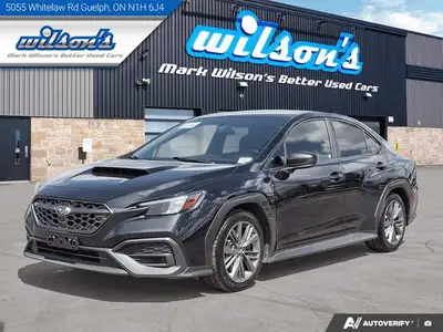 Look at this certified 2023 Subaru WRX AWD | 6-Speed Manual | Heated Seats | Carplay + Android Auto...