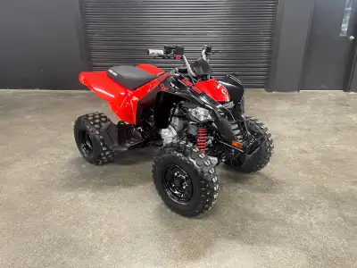 2026 CAN-AM DS250 YOUTH ATV STOCK #A120997 250cc 4 STROKE ENGINE CVT TRANSMISSION CHAIN DRIVEN PRE-L...