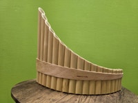 Pan flute (panpipe) + leather bag (Not Used, New!) City of Montréal Greater Montréal Preview