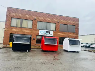 Feature of CAEL Food cart vending cart mobile food trailer fast food trailer 7ft or 10ft sizes avail...