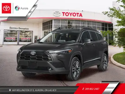 Experience the impressive 2026 Toyota Corolla Cross XLE, shining in stunning Jet Black Mica. This AW...