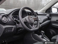 2024 Nissan Kicks S 4D Sport Utility Gray Pearl CVT with Xtronic FWD 1.6L 4-Cylinder DOHC 16V Come v... (image 8)